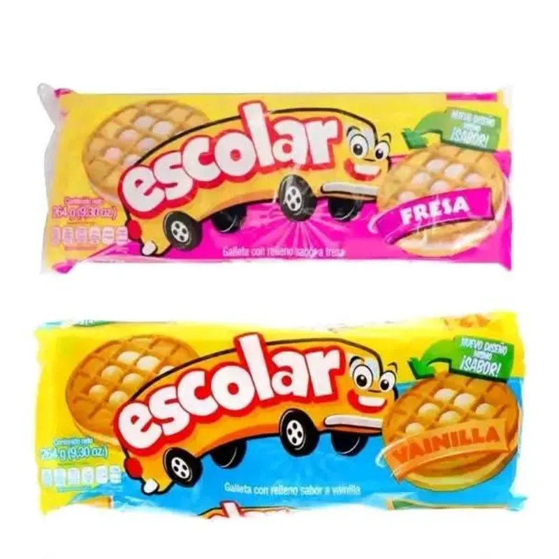 Galletas Dulces Rellenas "Escolar"
