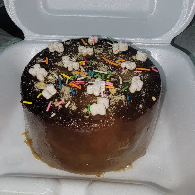 Pudin con triples agregos