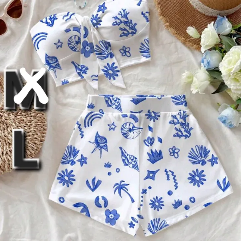 Conjunto de Top Bandeau