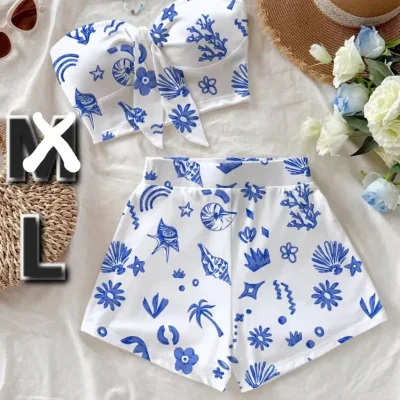 Conjunto de Top Bandeau