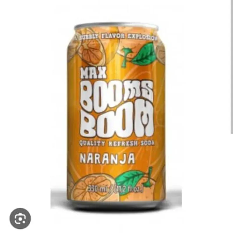 Refresco Max Boom Naranja