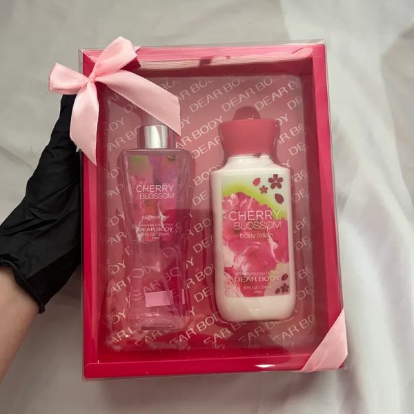 Set de colonia y crema corporal grande 