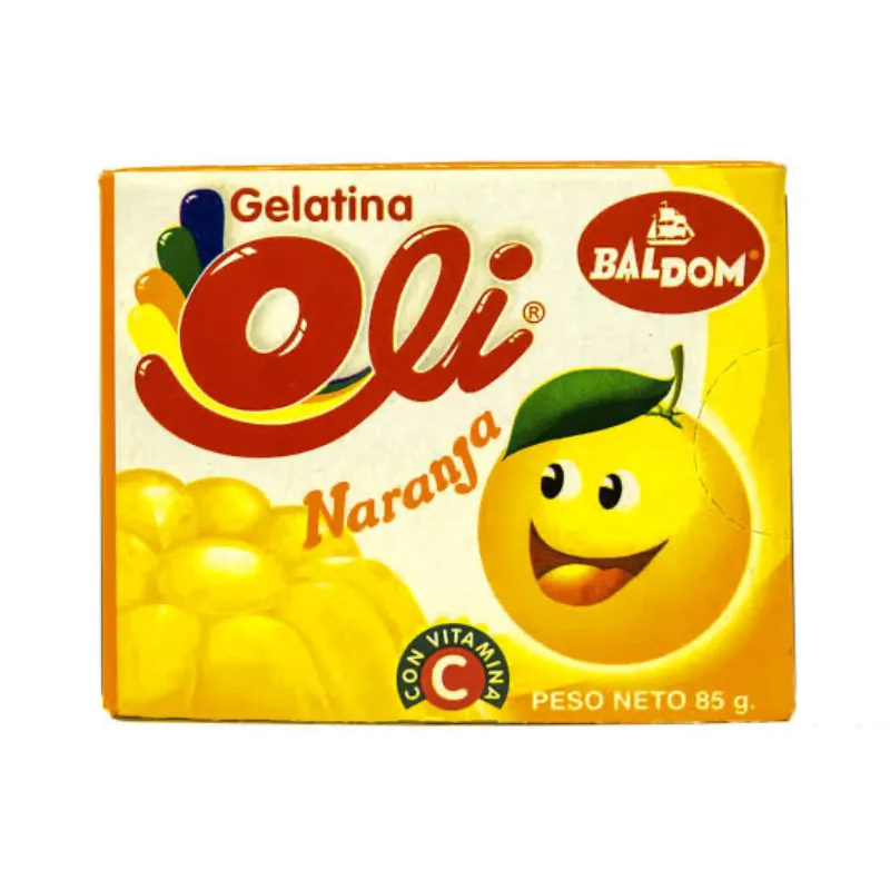 Gelatina Oli Naranja 85gr