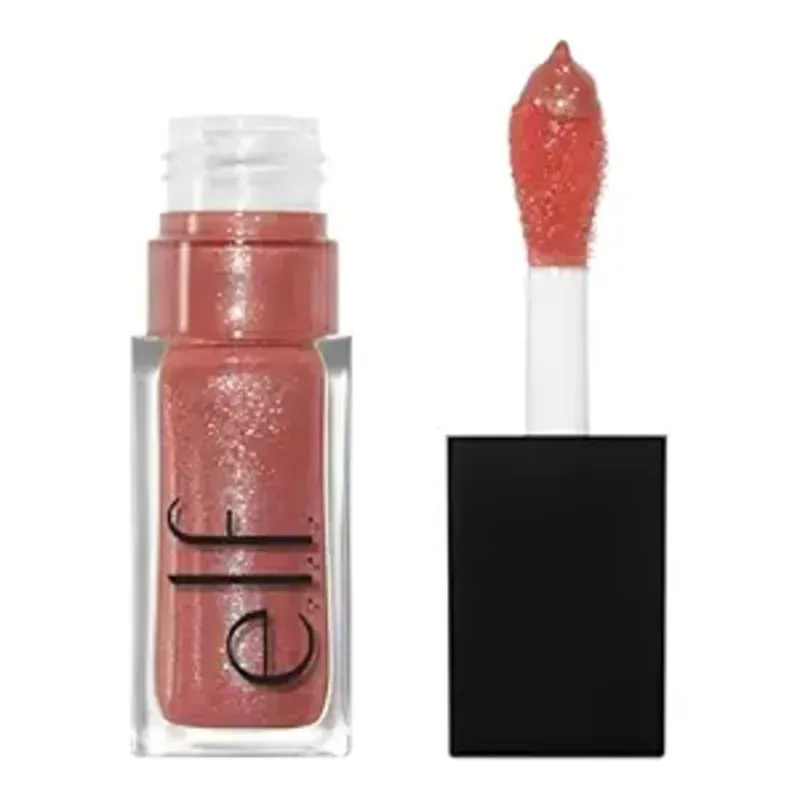 e.l.f. Glow Reviver Lip Oil con Brillitos (Lip Gloss) Princess Cut
