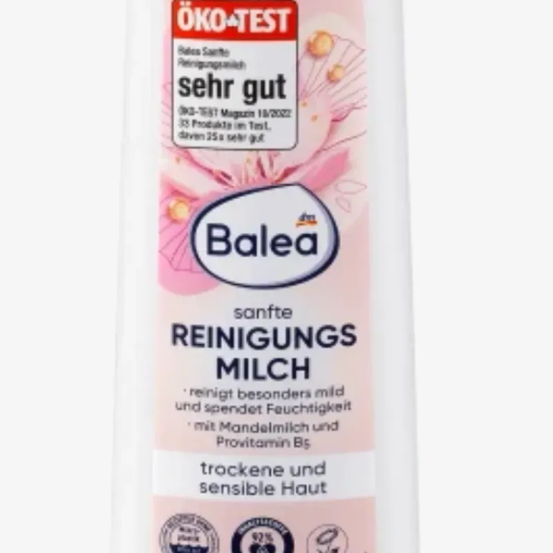 LECHE FACIAL LIMPIADORA SUAVE CON LECHE DE ALMENDRAS Y PROVITAMINA B5 200ml