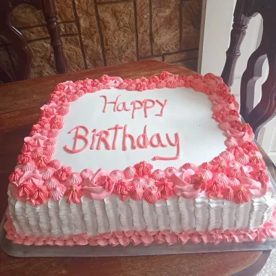 Cake bandeja completa relleno de natilla