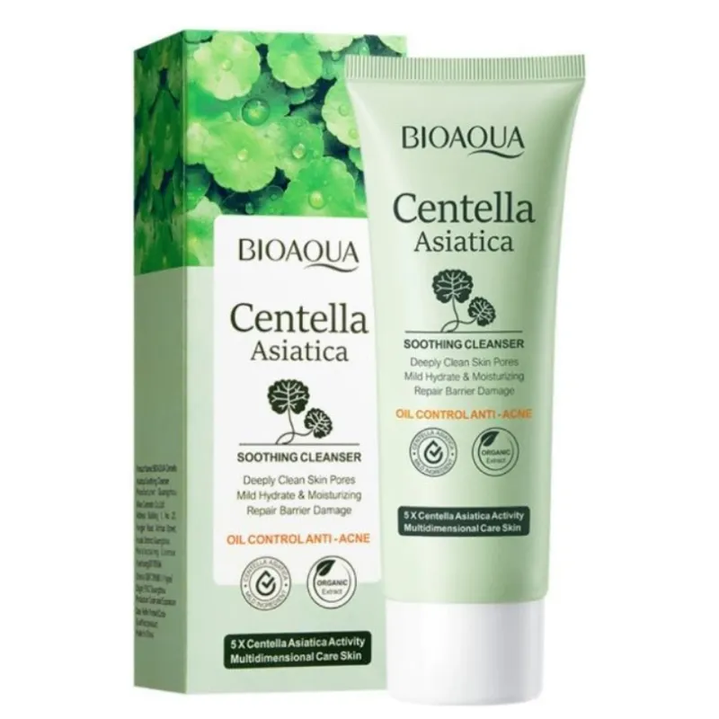 Limpiador facial de centella asiática