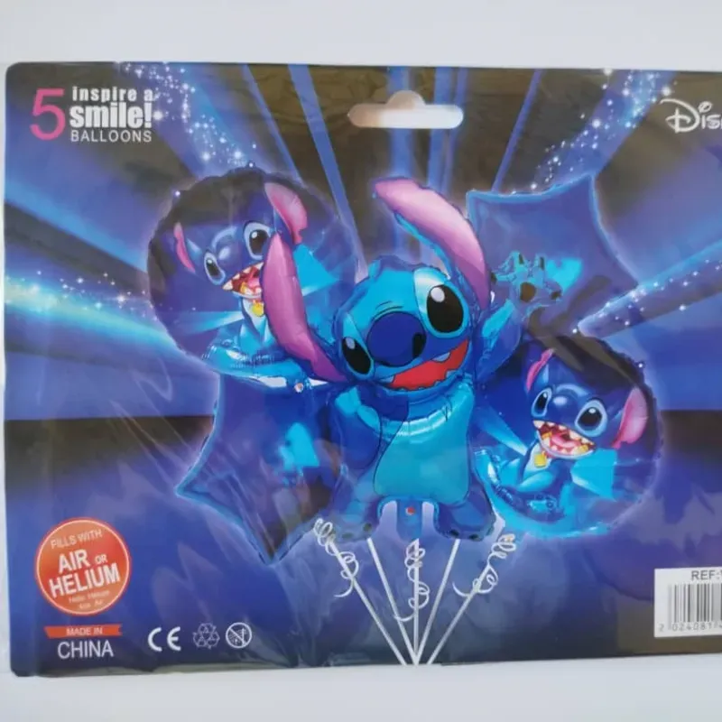 Set de globos de 5 piezas temáticos y de fiesta