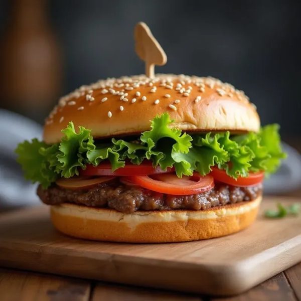 Hamburguesa natural