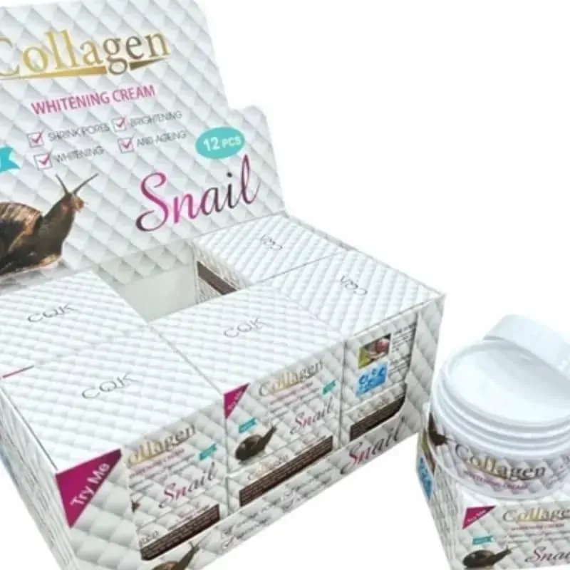 CREMA CQK CON BABA DE CARACOL  Y COLÁGENO