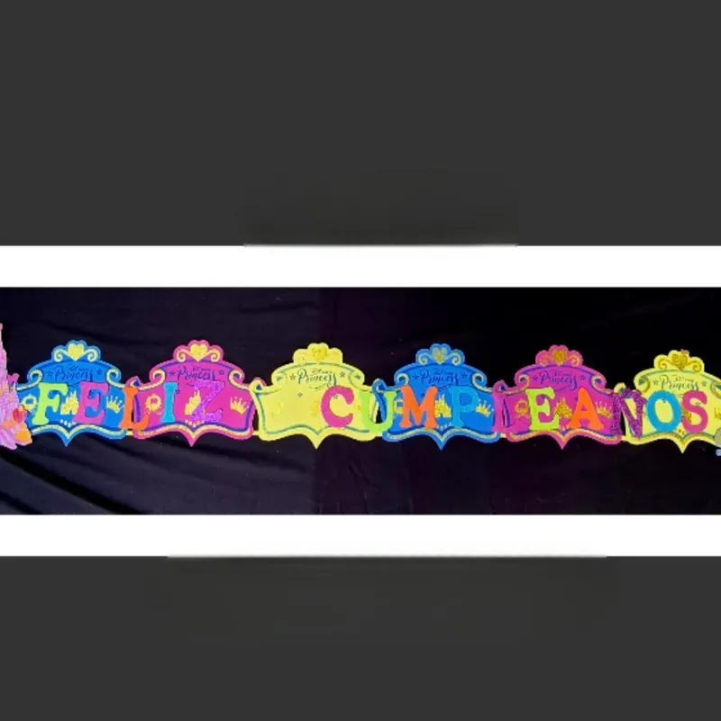 Cartel de Feliz Cumpleaños.