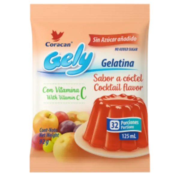 Gelatina sabor Coctel Gely (92 g)