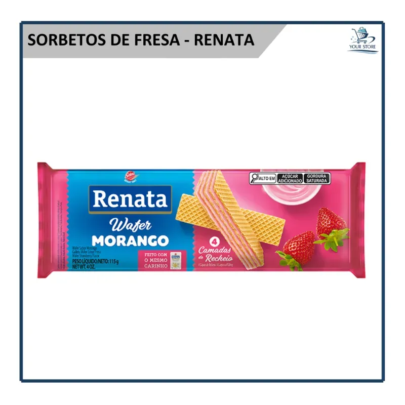 Sorbetos de Fresa - Renata (115g)