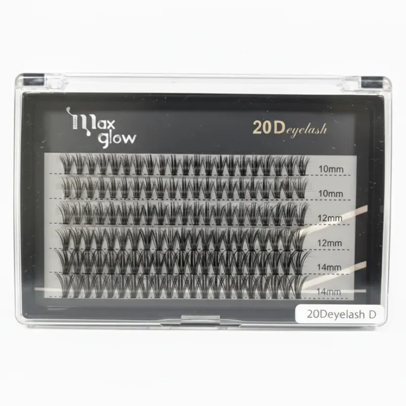 Pestañas por punto AOYASIYUE cluster lashes 20eyerlash