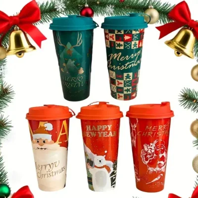 Vasos navideños