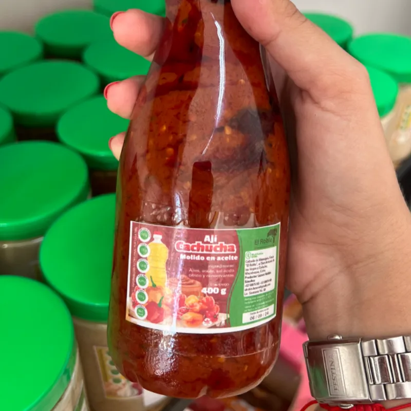 Ahí cachucha molido en aceite