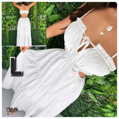 Vestido con Diseño de Verano
