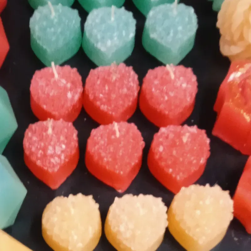 Estuches de 3 corazones medianos