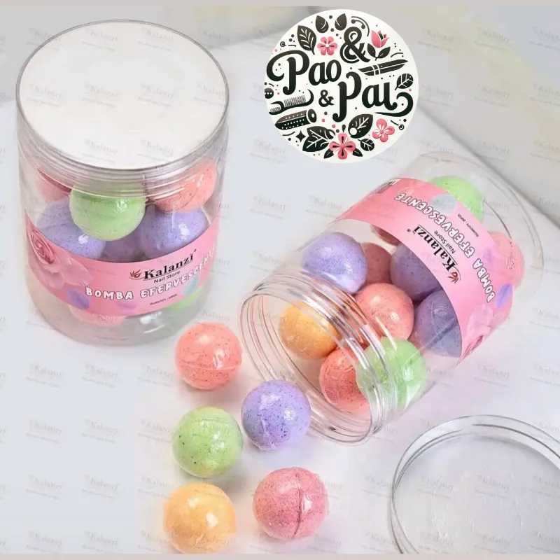 Bombas efervescentes para pedicura