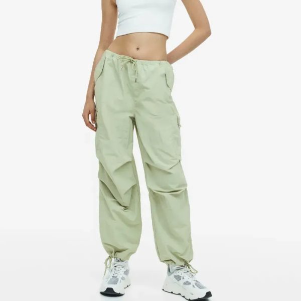 PANTALÓN PARACHUTE DE NAILON