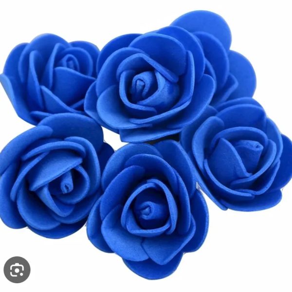 Flores azul oscuro 