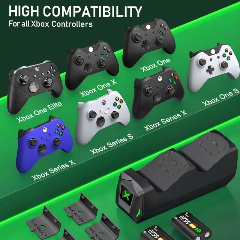 Estación de Carga para Xbox $55 usd