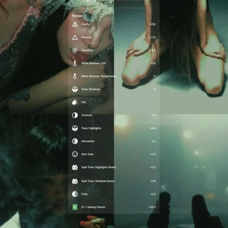 Edición fotográfica cine de suspenso