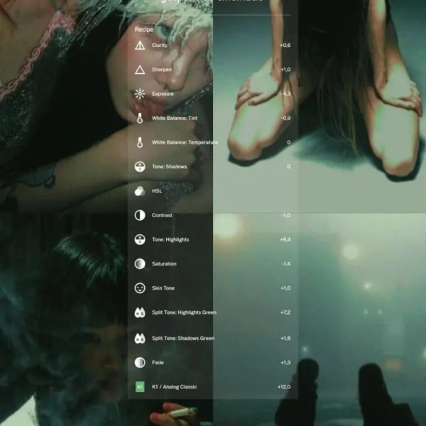 Edición fotográfica cine de suspenso