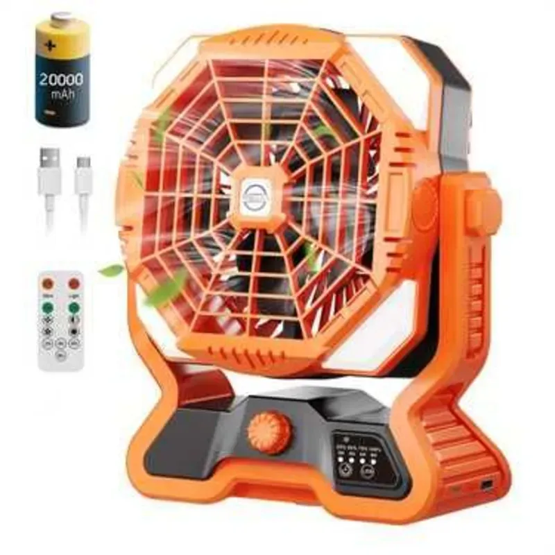 Ventilador recargable