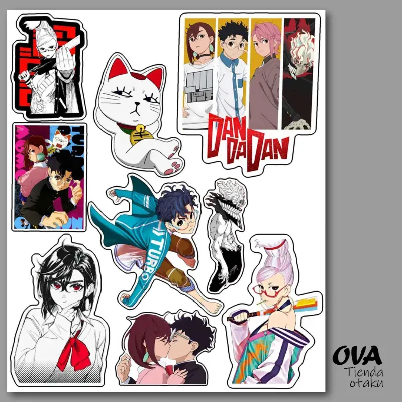  Pack de stickers Dandadan