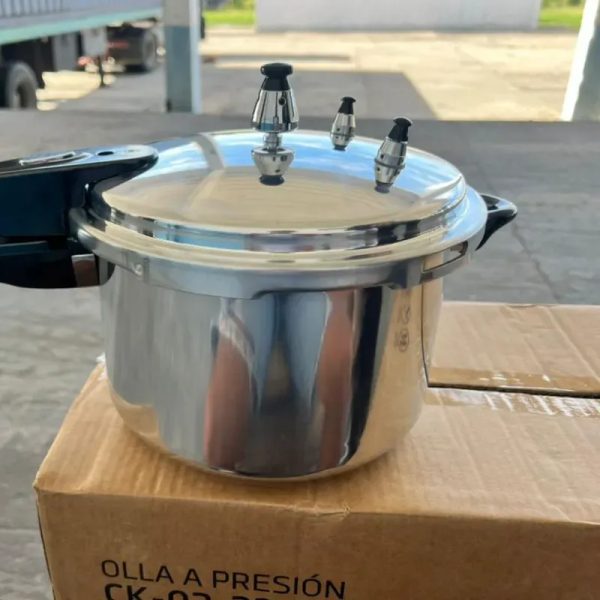 Olla de presión 3 válvulas