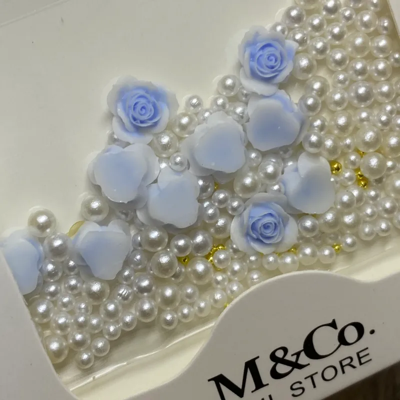 Rosas de Relieve Azul