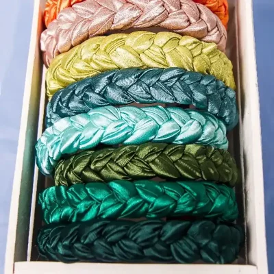 Diadema mini trenzada