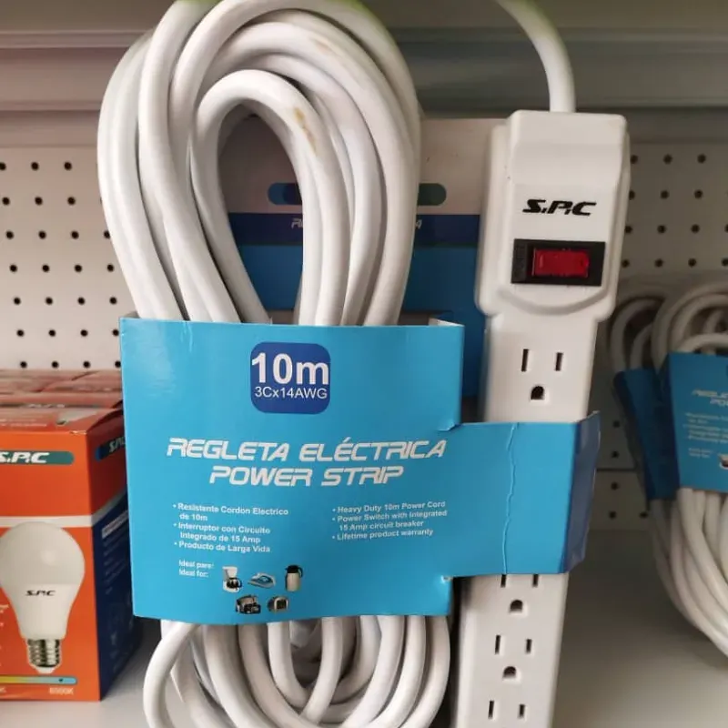 Extensión Eléctricas 10 mts