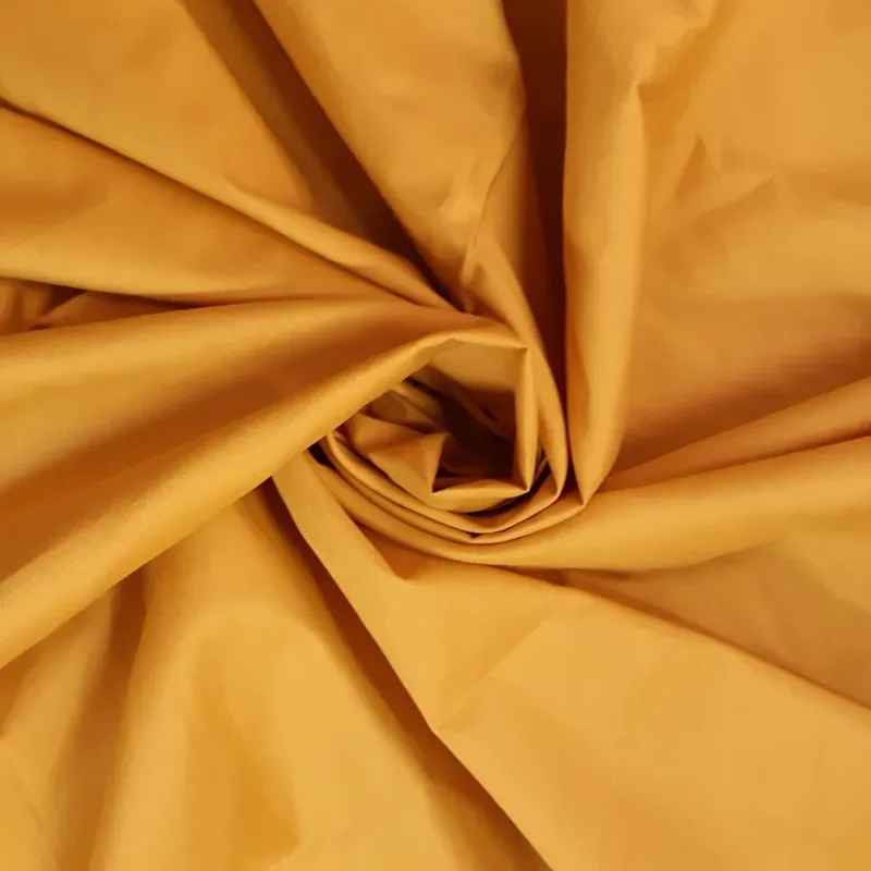 algodón strech mostaza