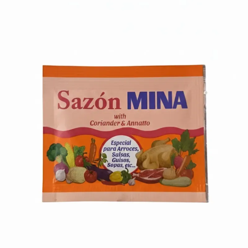 Sazón MINA con Coriander & Annatto (Cilantro y Achiote).