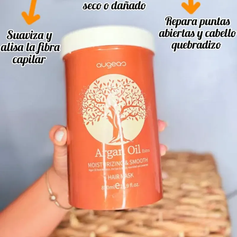✨ Mascarilla Capilar de Aceite de argán