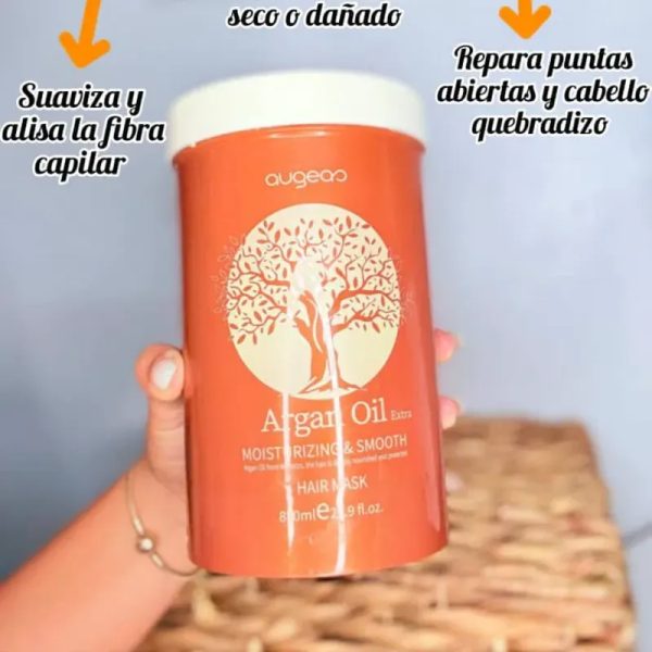 ✨ Mascarilla Capilar de Aceite de argán