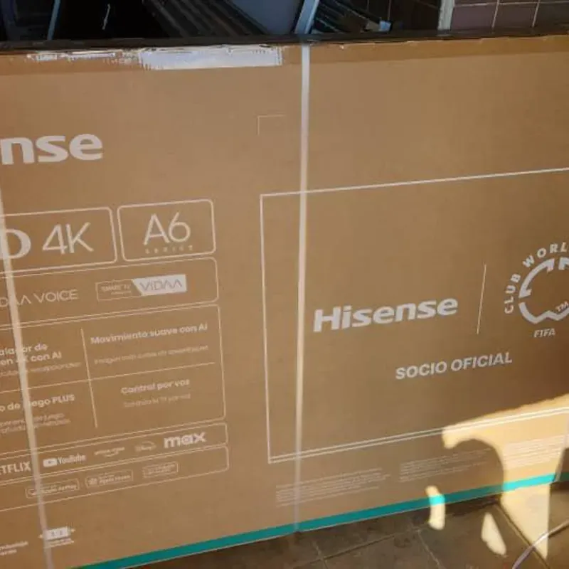 Smart TV Hisense de 75 pulgadas