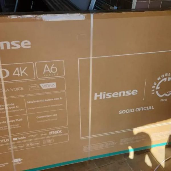 Smart TV Hisense de 75 pulgadas