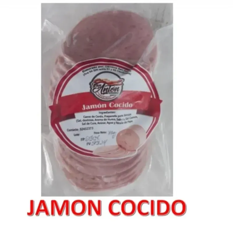 Jamón cocido lasqueado
