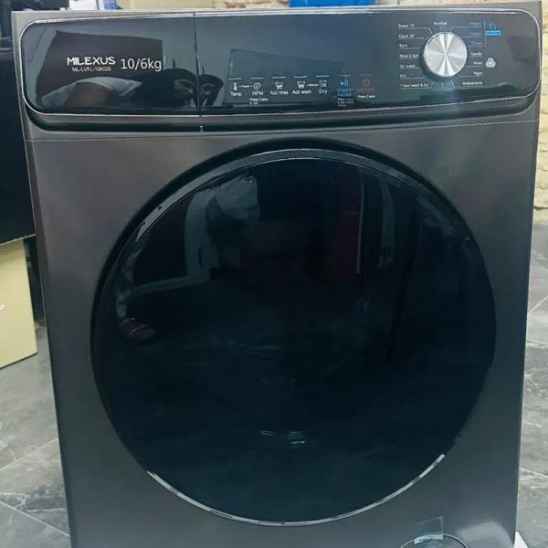 Lavadora secadora automática milexus 10.6kg