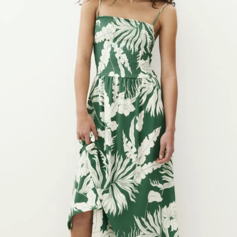 Vestido Estampado Tirantes