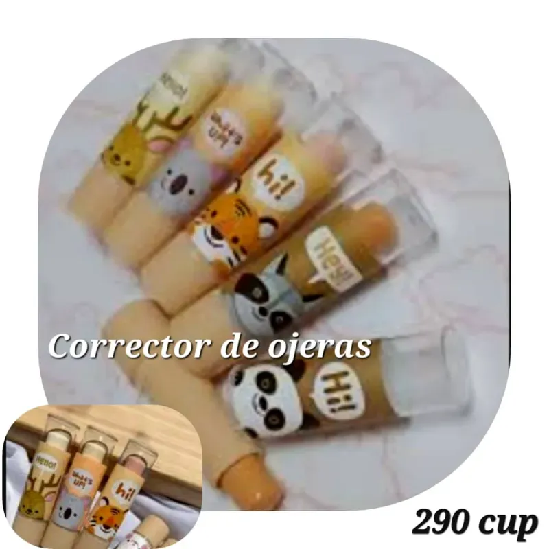 Corrector de ojeras en barra