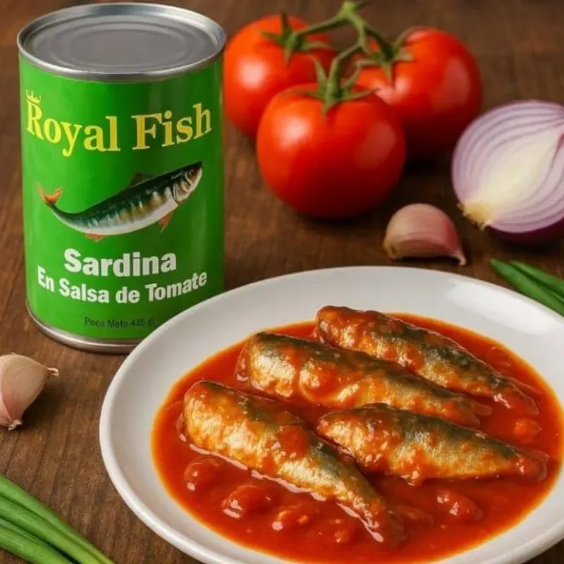 Sardina en salsa de tomate