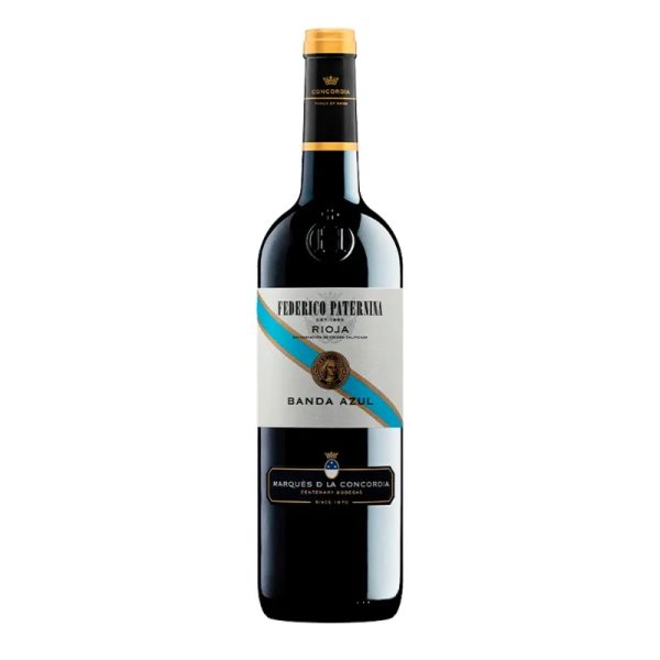 Vino Tinto Temp/Garn Crianza D.O.Ca Rioja Banda Azul PATERNINA 750ml 6/Caja