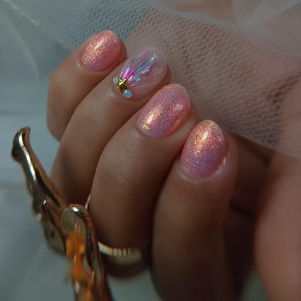 Uñas Cortas Base Rubber Extranjeras