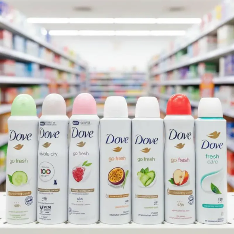 Desodorantes Dove en Spray