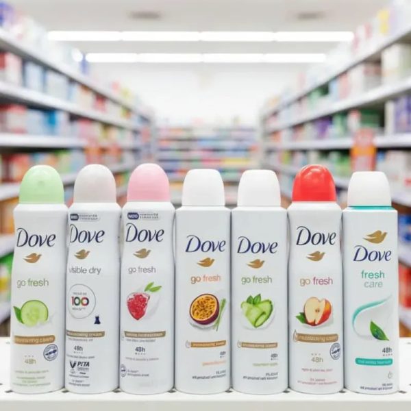 Desodorantes Dove en Spray