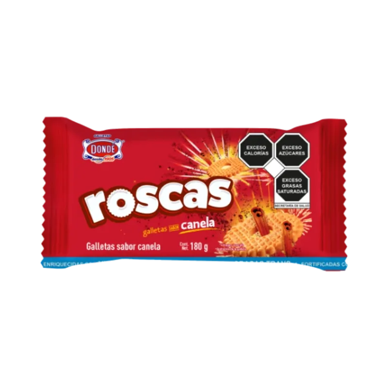 Galletas Roscas de Canela Dondé 26 x 77 g